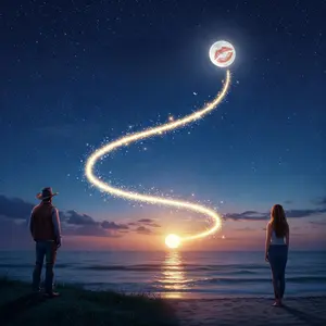 Can I Blow A Kiss Across The World